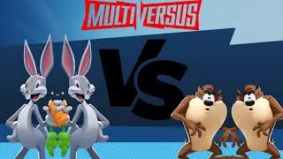 Bugs Bunny & Bugs Bunny VS Taz & Taz - Multiversus Gameplay
