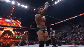 Hiroshi Tanahashi Destroyed MJF AEW World Championship at AEW Fobidden Door 2023 Highlights