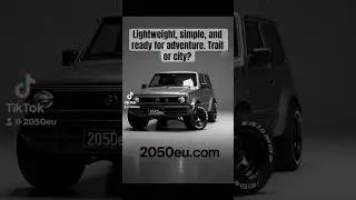 Lightweight, simple, and ready for adventure. Trail or city? #Jimny #Suzuki #4x4 #OffRoad #cartok