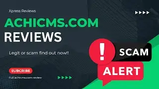 achicms.com Review - Legit Or Scam, Find Out In This Video