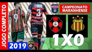 MOTO CLUB 1X0 SAMPAIO CORRÊA  |  CAMPEONATO MARANHENSE 2019