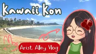 Free Hawaii Workaction?  |  KawaiiKon Artist Alley Vlog  |  Geekystop