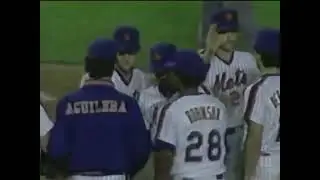CHC@NYM: Roger McDowell seals the victory with a strikeout (1985)