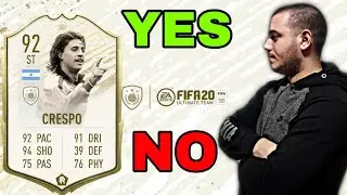 92 CRESPO ICON MOMENTS PLAYER REVIEW! FIFA 20 ULTIMATE TEAM