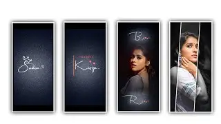 👌Trending Name Art Birthday Video Editing in Alight Motion Full screen birthday Video Editing 2023