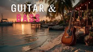 Deep House Guitar Instrumental Sunset Chill | Relaxing Lounge Study Music Deep House