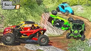 RAZOR TOTALED ON SKETCHY OFF-ROAD TRAILS | FARMING SIMULATOR 2019