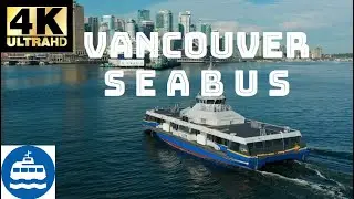 [4K UHD] Seabus - Round trip - Vancouver, British Columbia, Canada