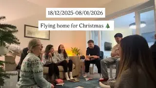 Flying home for Christmas!🎄💚🎅