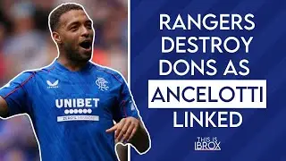 Rangers destroy Dons as Ancelotti linked, Dave King speaks and Castore deal laid bare
