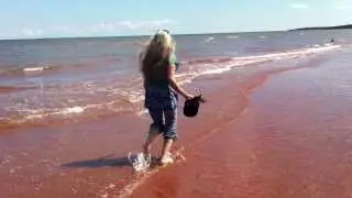 Walkin in the sand, Tignish Shore, PEI