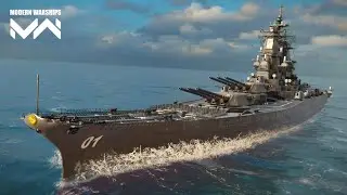 this modern Yamato is competitive again in online match : Modern Warships