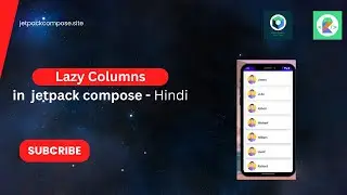 Lazy Columns inn jectpack compose  in Hindi/ recycleview in jectpack compose in Hindi - Urdu