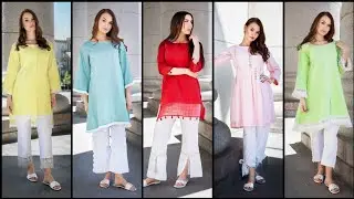 Simple Stylish And Trendy Designer Summer Kurta /Kurti Dress Design 2019