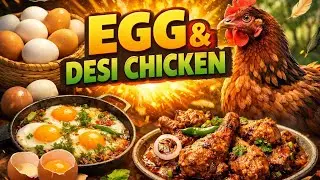 EGG & DESI CHICKEN 😍 | Pure Desi Power Protein 💪🔥