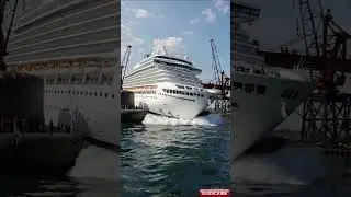 Massive Cruise Ship Launch Shocks Everyone | Epic Splash!