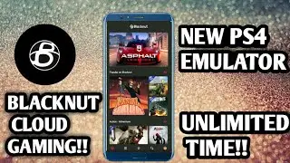 New PS4 Emulator For Android||Unlimited Time||Blacknut Cloud Gaming||Paid Emulator