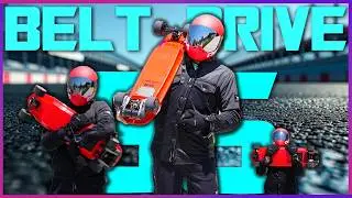 BELT DRIVE ELOFTY ALPHA S6 Downhill Electric Skateboard - PART 3/3 #eskate - Best of 2025?