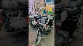 classic 350 #chain sprocket change #mechanic life #funny #bullet service #reels #shorts video