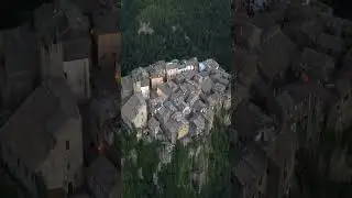 Calcata: Italy&rsquo;s Timeless Cliffside Village #travel #italy #village #rock #shortsvideo