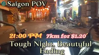 9 PM Delivery POV: 7KM in Dark Alleys for $1.20 and a Hidden Castle