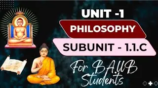 Philosophy | Unit-1| BA.LLB 1st Semester | SubUnit -1.1.C- Comment On Nyaya, Sankhya & Yoga ?