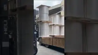 Loading up!  Watch as we stack synthetic paper pallets on the truck.   #SyntheticPaper #EcoPallets