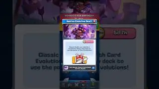 🥸HUNTER EVOLUTION CHALLENGE💪 | Clash Royale #clashroyale #gaming #eventchallenge #supercell