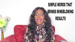 Simple Things That Count | Inspiring word| Secrets to a successful living | POWERFUL WORDS
