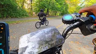 Eride pro ss 3.0 vs Arwibon gt08 speed test [the fastest cheap Aliexpress scooter [ 40mph]