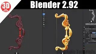 Blender 2.92 _ Stylized Game Assets Modeling