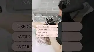 4 habits that make your nails stronger|#shorts #youtubeshorts #viral #trending #beauty #youtubeshort