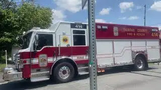 Church Electrical Fire Odor Response - Fairfax County Fire & Rescue/Prince William DFR - ON SCENE
