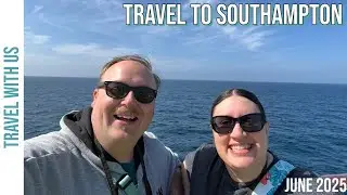 Travel to Southampton & Titanic Museum // Independence of the Seas Cruise