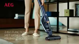 AEG  QX8 - Steelstofzuiger met PowerRoller zuigmond