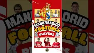 Played for Manchester United 🤝 Real Madrid 👀⚽ #shorts #realmadrid #manchesterunited #ronaldo