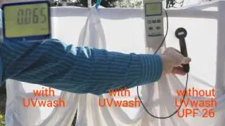 UVwash makes your daily clothes UV-resistant.