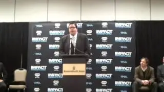 TNA Impact's Joseph Park Tupelo Press Conference