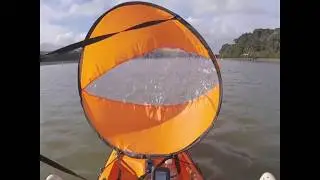 Foldable Kayak Sail Wind Kit
