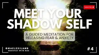 A Guided Meditation for Shadow Work | 8 Minutes | Release Fear & Anxiety | 396 Hz Healing Frequency