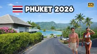 🇹🇭 4K Driving Phuket Thailand 2026 Scenic Coastal Drive  