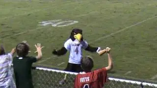 The Hancock Hawk Mascot - Joey Debenport