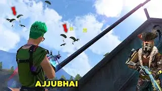 Ajjubhai Op Gameplay With SRV Biraj In Duo Vs Squad - Free Fire Highlights