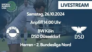 Herren - 2. Bundesliga Nord - BW Köln vs. DSD Düsseldorf (8. Spieltag - Feldsaison 2024/2025)