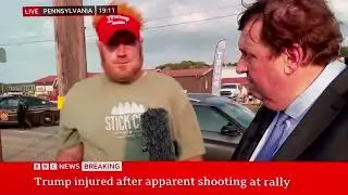 Eye-witness of Trump shooting ignored by secret service (SHOCKING DETAILS) INTERVIEW