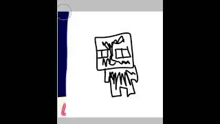 Enderman #minecraft  #enderman #draw #drawing