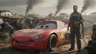 ASMR Car Detailing | Lightning McQueen (From Dirty Racer to Shiny Legend) POV 4K