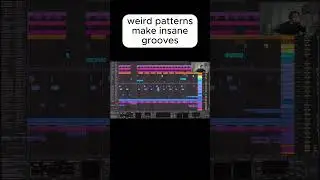 WEIRD PATTERNS MAKE INSANE GROOVES #musicproducer #curbi #explore #exclusive #raw #house