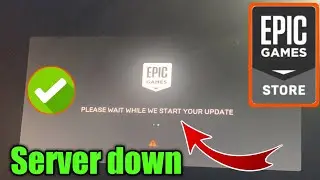 how to to Epic Games Luncher - Please Wait While We Start Your Updateb