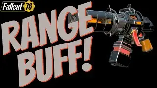Fallout 76 PTS - Checking Out The Gauss Pistol Range Buff